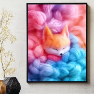 sleeping fox poster