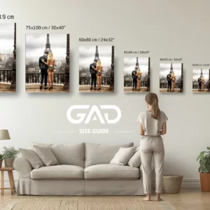 Eiffel Tower Paris unusual Poster sizes