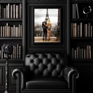 Eiffel Tower Paris unusual Poster Art