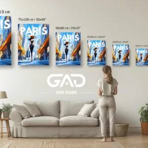 Biarritz poster Art illustration affordable