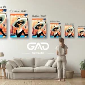 Barcelona poster Art illustration Europe