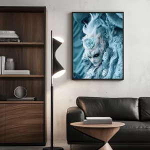 Venetian mask poster affordable