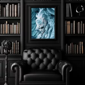 Venetian mask poster design