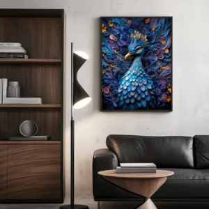 peacock poster designs