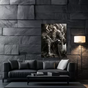 Ragnar Viking Poster art