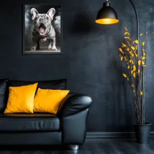 french bulldog poster affordable