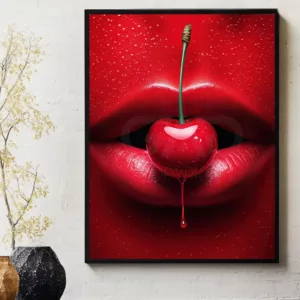 Sensual Mouth Poster