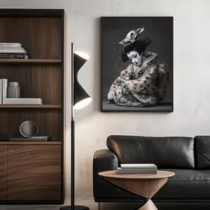 Oiran Japanese Poster wall art