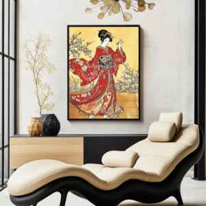 Geisha Oiran Poster prints