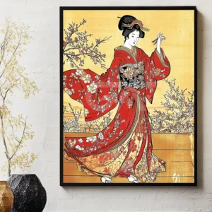 Geisha Oiran Poster