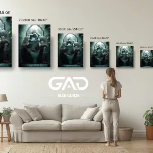 Gorilla Toilet Poster size