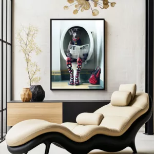 German Shorthaired Pointer Toilet Poster art