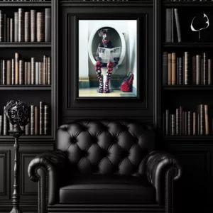 German Shorthaired Pointer Toilet Poster affordable